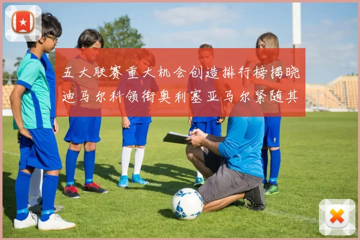 五大联赛重大机会创造排行榜揭晓迪马尔科领衔奥利塞亚马尔紧随其后